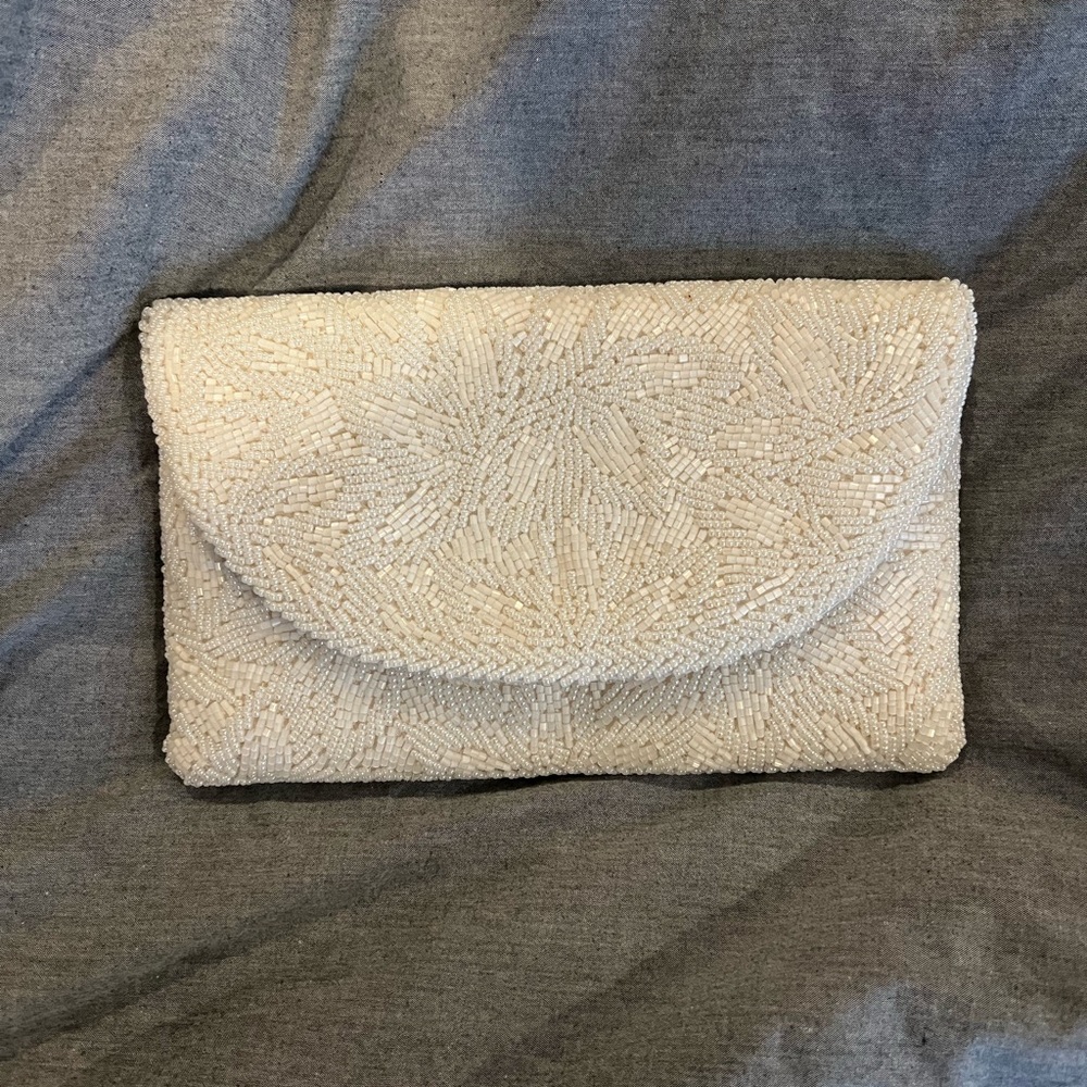 Vintage Beaded Clutch